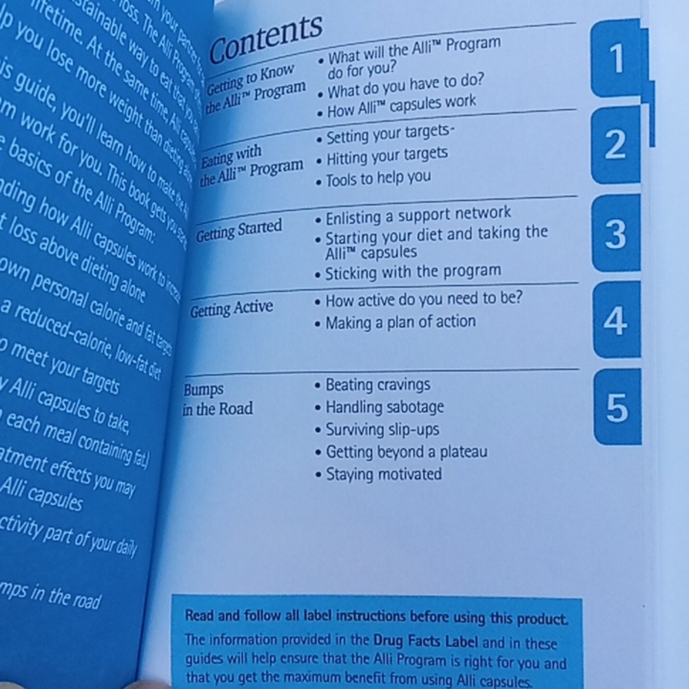 2007 Alli Weight Loss Books - Picture 10 of 16